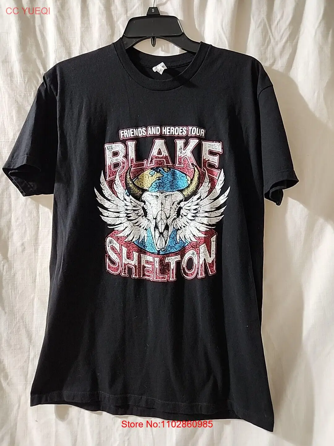 Мужская футболка Blake Shelton Friends and Heroes Tour Concert 2020, большая