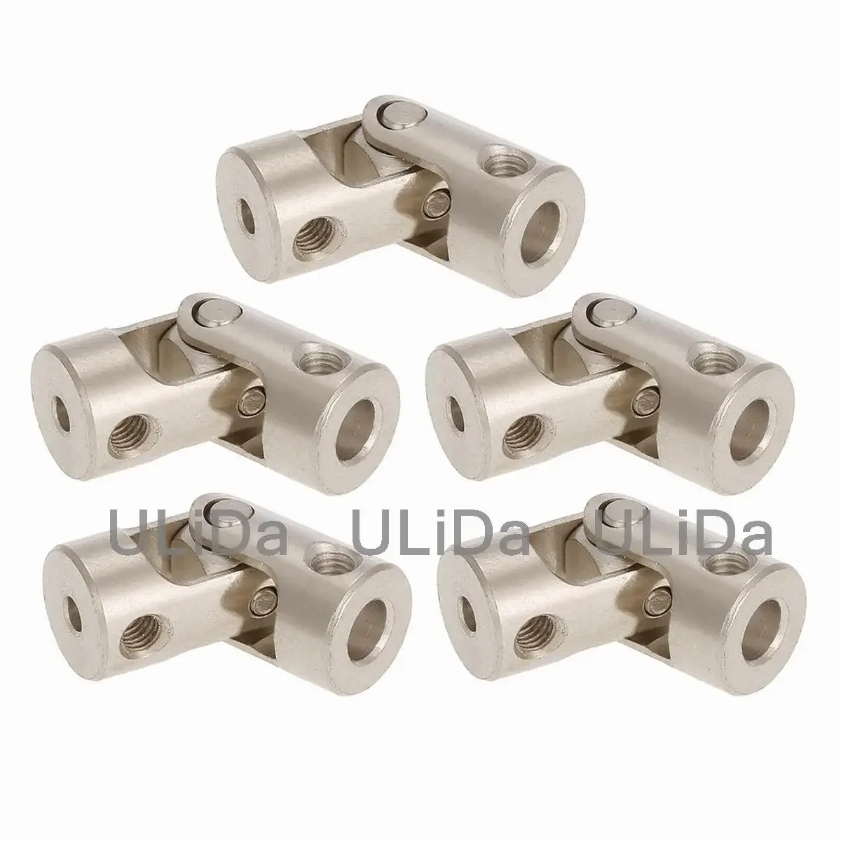 5pcs High Quality 5*8mm/ 6*8mm/8*8 Rc Boat Metal Cardan Joint Gimbal Couplings Universal Joint with screw