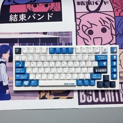 138 Keys/Set BOCCHI THE ROCK! Yamada Ryo PBT Keycaps Cherry Height for MX Switch Keycap DIY Mechanical Keyboard Game Gift