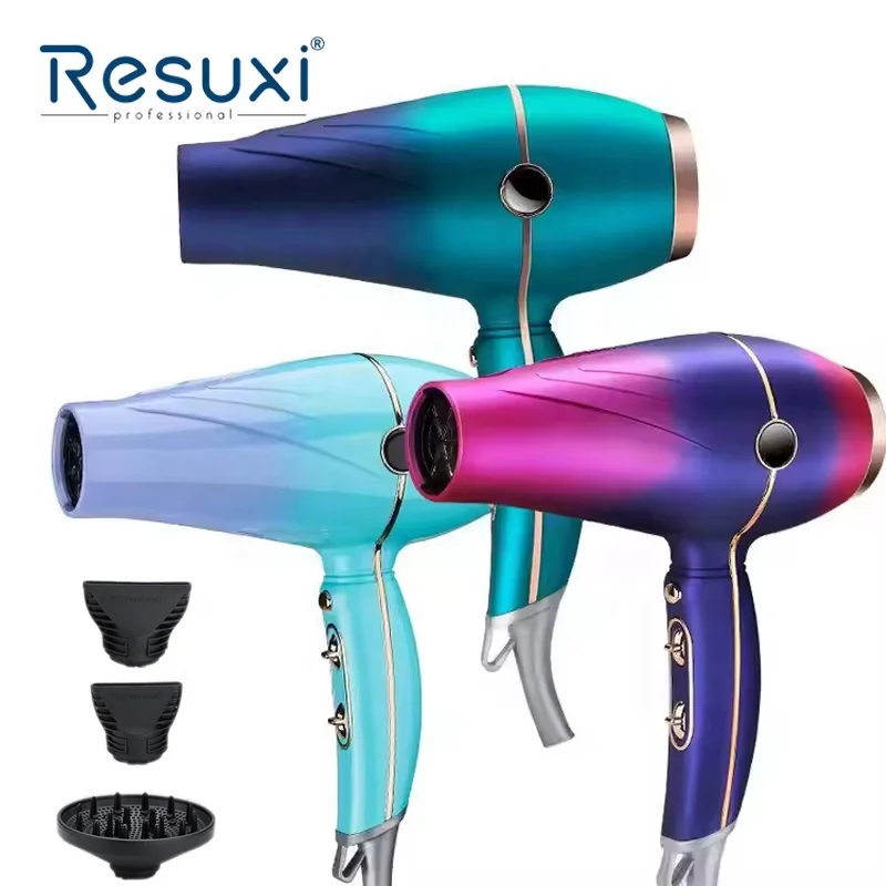 

Resuxi LM1717 HAIR DRYER 1800 Вт Профессиональный быстросохнущий фен с насадкой