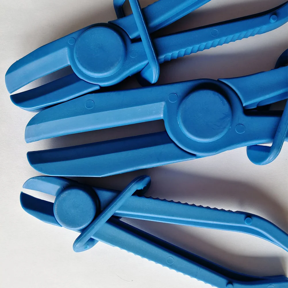 

3Pcs Car Tubing Clamp Shut-Off Pliers Auto Repair Tools Plastic for Brake Fuel Radiator Water Line Car Tubing Shut-Off Plier