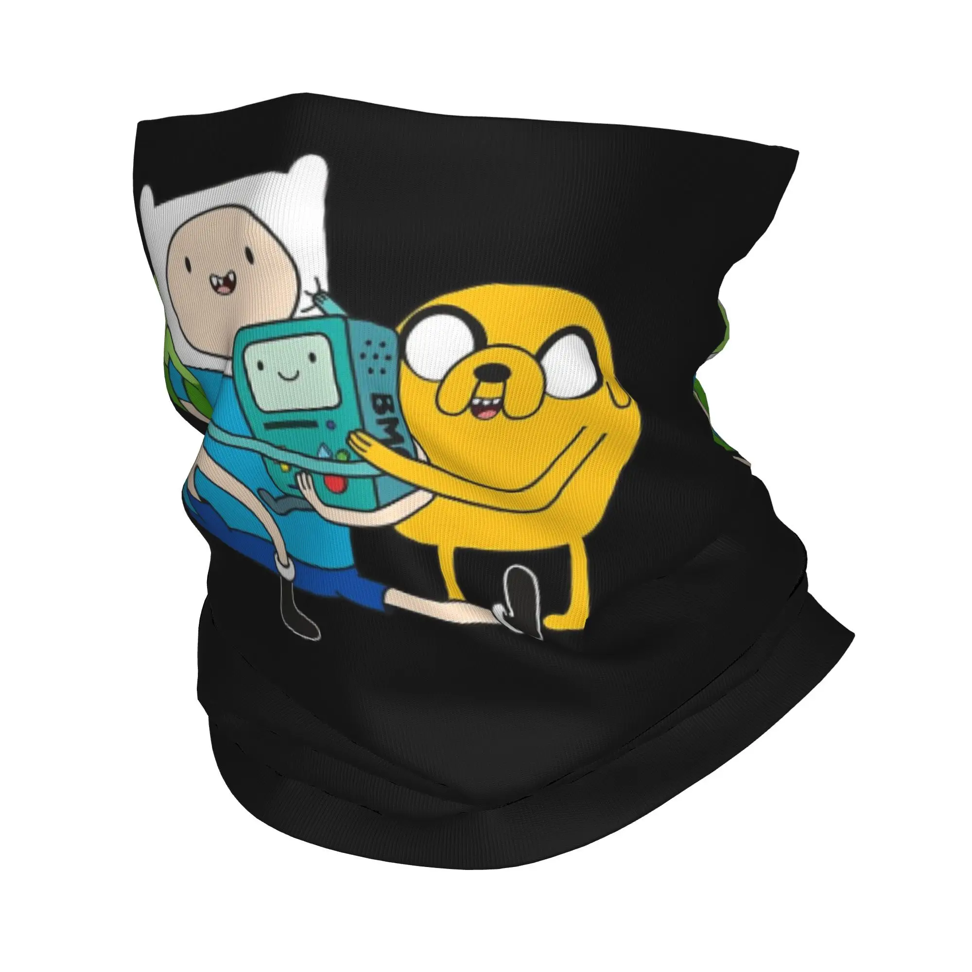 

Finn Jake BMO Bandana Neck Cover Printed Face Scarf Warm Balaclava Outdoor Sports For Men Women Adult Washable