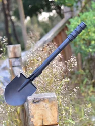 Outdoor Multi-function Armory Shovel Manganese Steel Thickened Car Folding All Steel Excavator Small Shovel