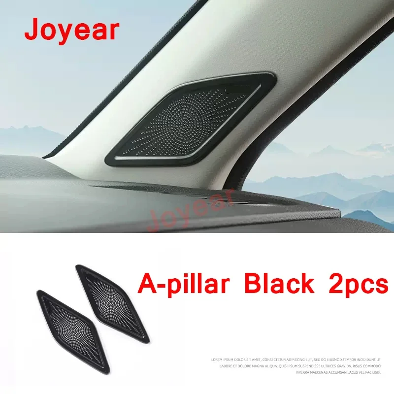 For Honda CRV CR-V 2023 Car Door Panel Audio A-pillar Cover Decorative Frame Patch Horn Frame Interior Protective Accessories