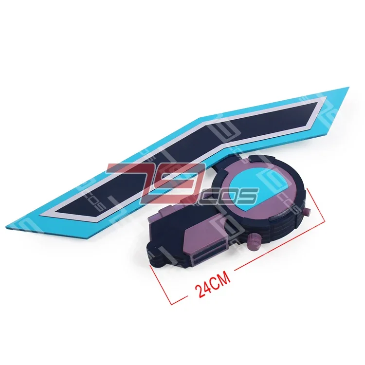 

Kurosaki Shun Duel Disk Yu-Gi-Oh! ARC V Shay Obsidian Cosplay Props Halloween Carnival Custom Hand Made Weapons Accessories