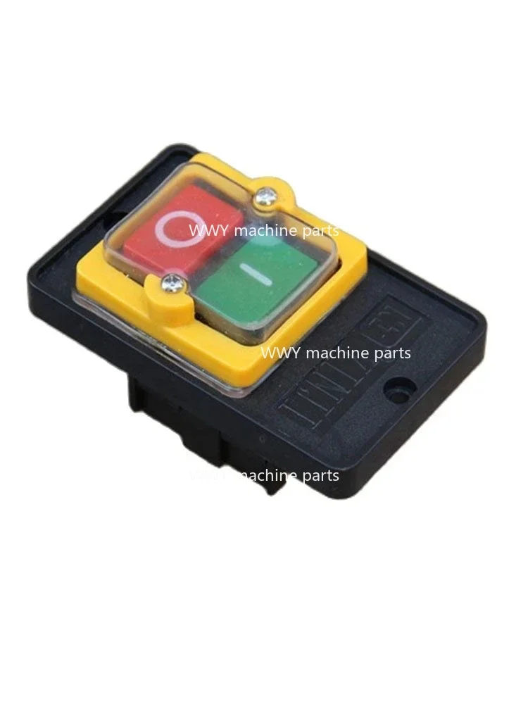 

1 шт. водонепроницаемый пусковой переключатель, кнопка 380 В, нажмите кнопку, переключатель настольной дрели, 10 А, аксессуары для сверлильного станка