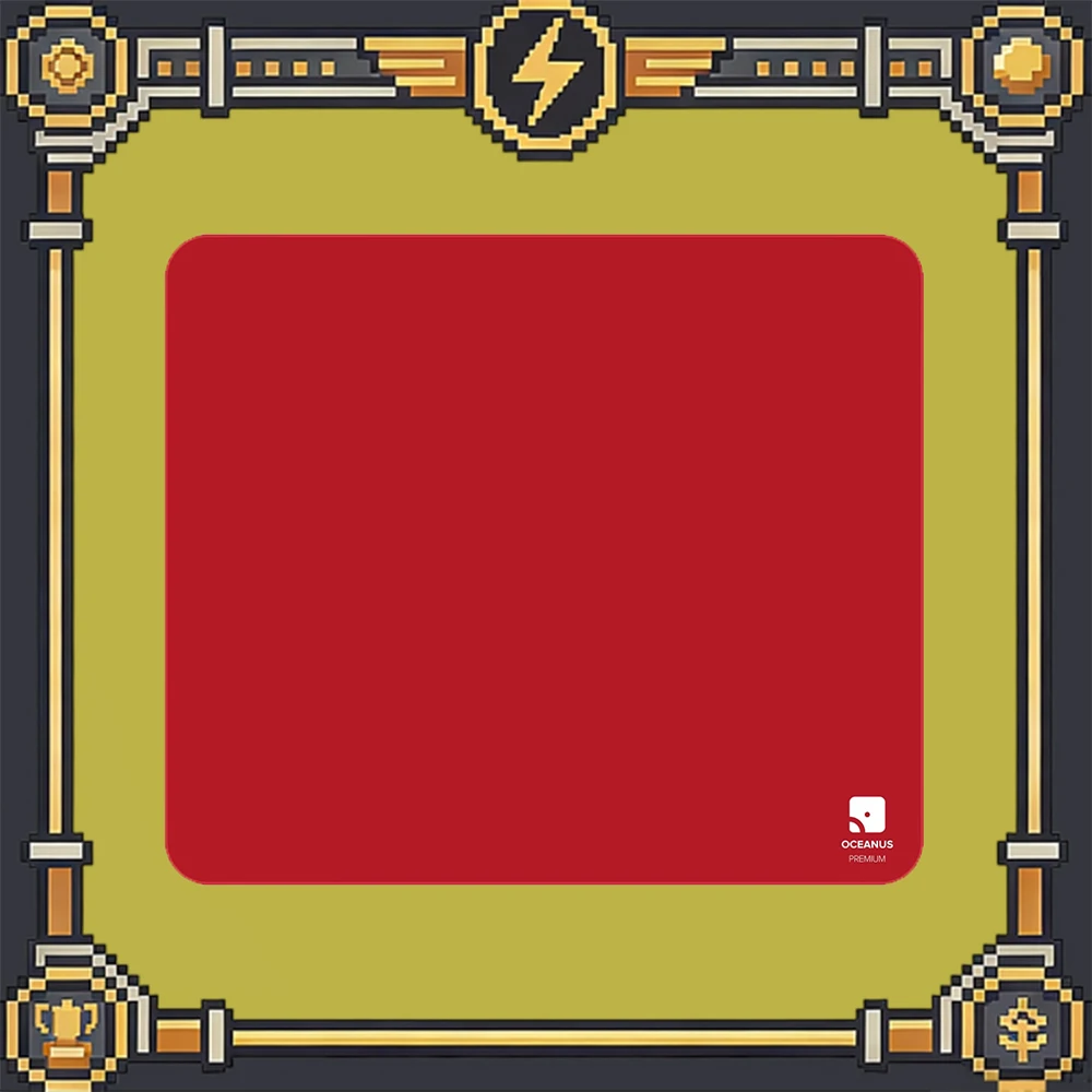 

QUAOAR GEAR OCEANUS Esports Mousepad Neutral Control Mouse Pad High Precision Edge Locking For CSGO VALORANT Pc Accessories