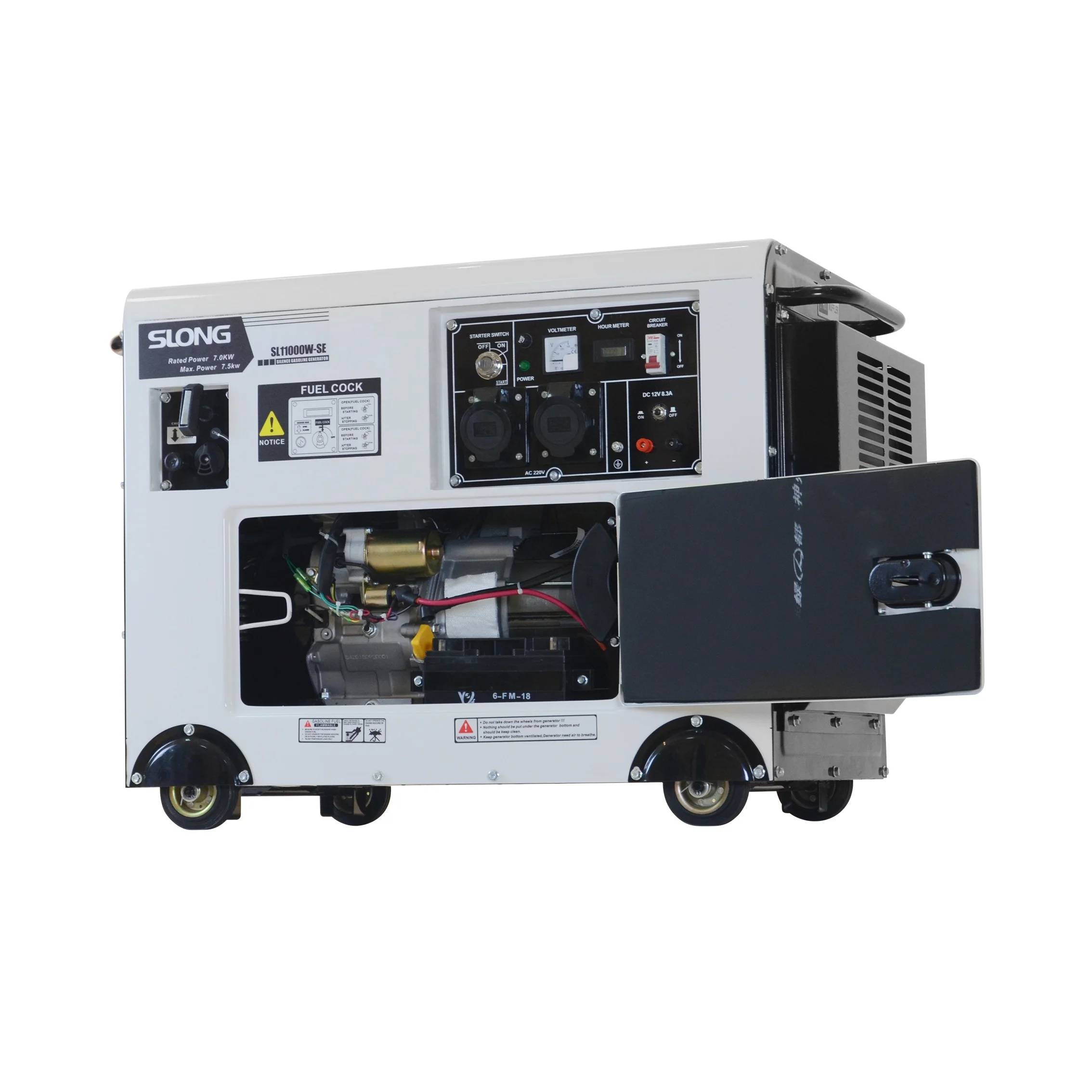 SLONG SILENT 6 KW LPG GAS GENERATOR