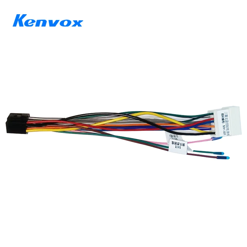 Kenvox android Car radio Canbus Box Decoder For Mitsubishi Galant Ford Escape 16 pin Wiring Harness Plug Power Cable adapter