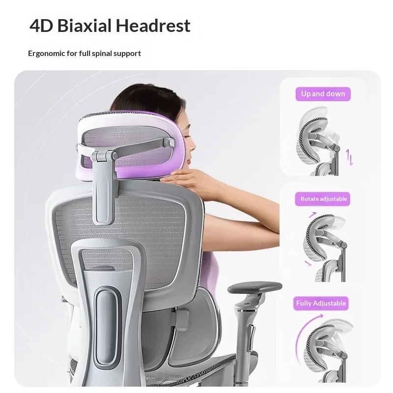 Sedia in rete Sedia da scrivania ergonomica da ufficio con supporto lombare Girevole rotolante Home Office Sala computer Sedia Da Scrivania Mobili