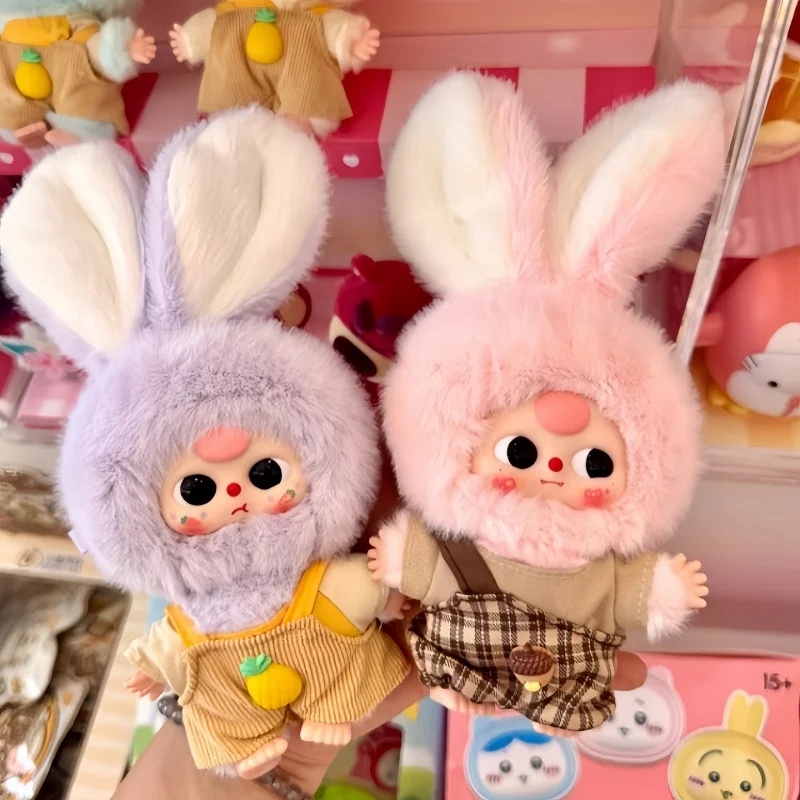 

New Hot Baby Three Miniature Bunny Series Cute Blind Box Action Figures Novelty Children Toys Cartoon Decor Birthday Gifts