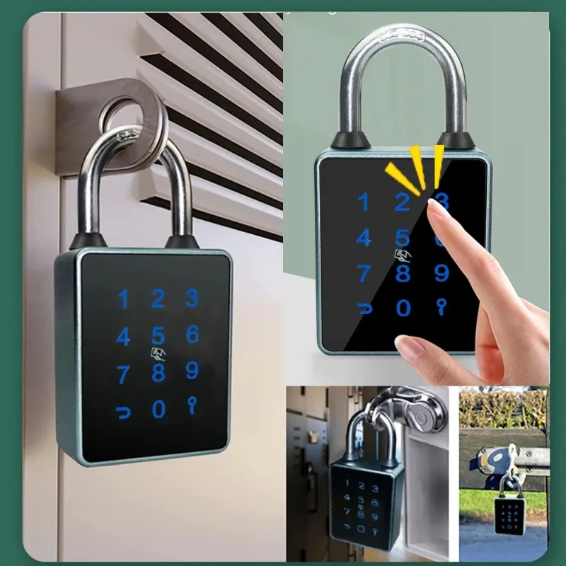 مقاوم للماء TTLOCK لوحة المفاتيح NFC بلوتوث قفل قفل ذكي الباب في الهواء الطلق للمستودع