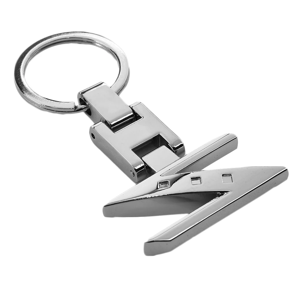 1pc Car Key Chain Suitable For Nissan 280ZX/300ZX/350Z/370Z Z Practical Z-series Car Logo Metal Keychain Automotive Accessories