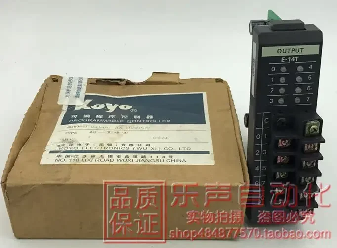 2025.4 E-14T 24VDC وحدة تحكم أصلية أصلية من كويو (Wuxi) قابلة للبرمجة في المخزون جديد