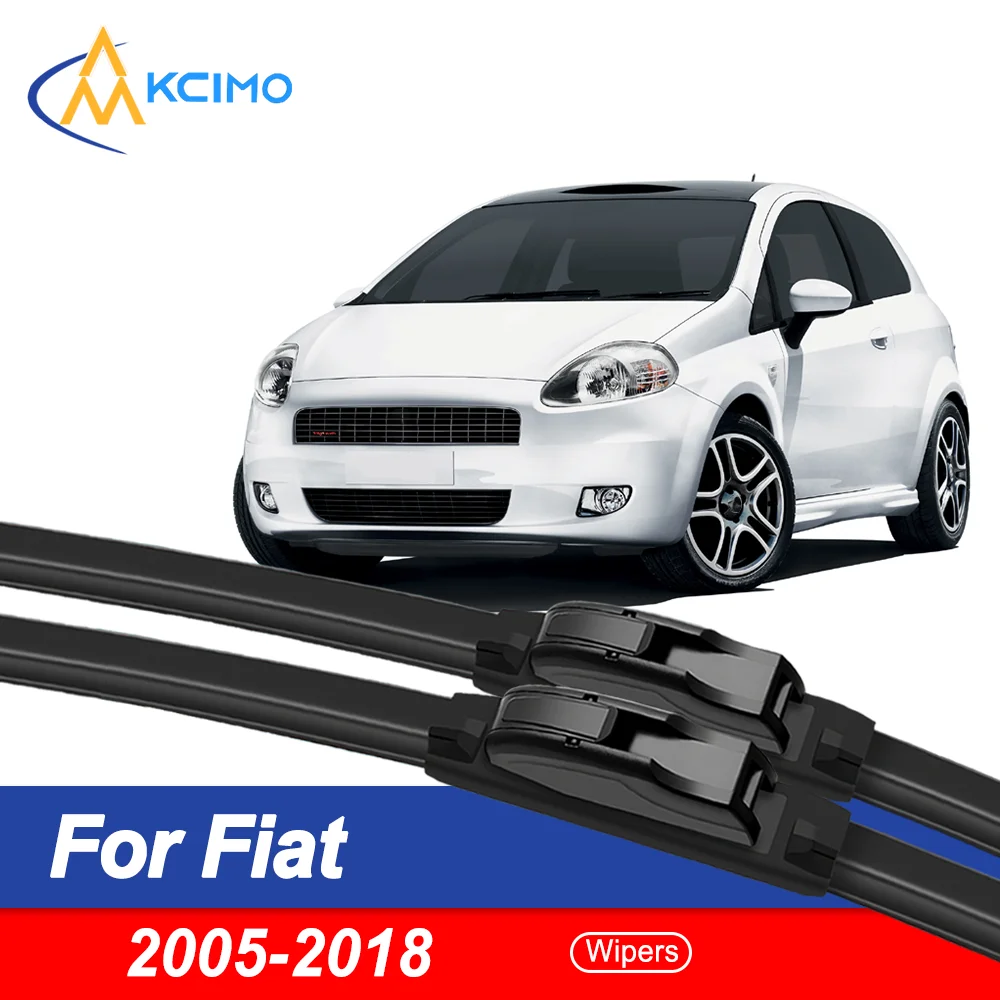

Maximize Safety & Visibility 2 Front Wiper Blades for Fiat Grande Punto 199 2005-2018 All-Weather Performance Easy Install
