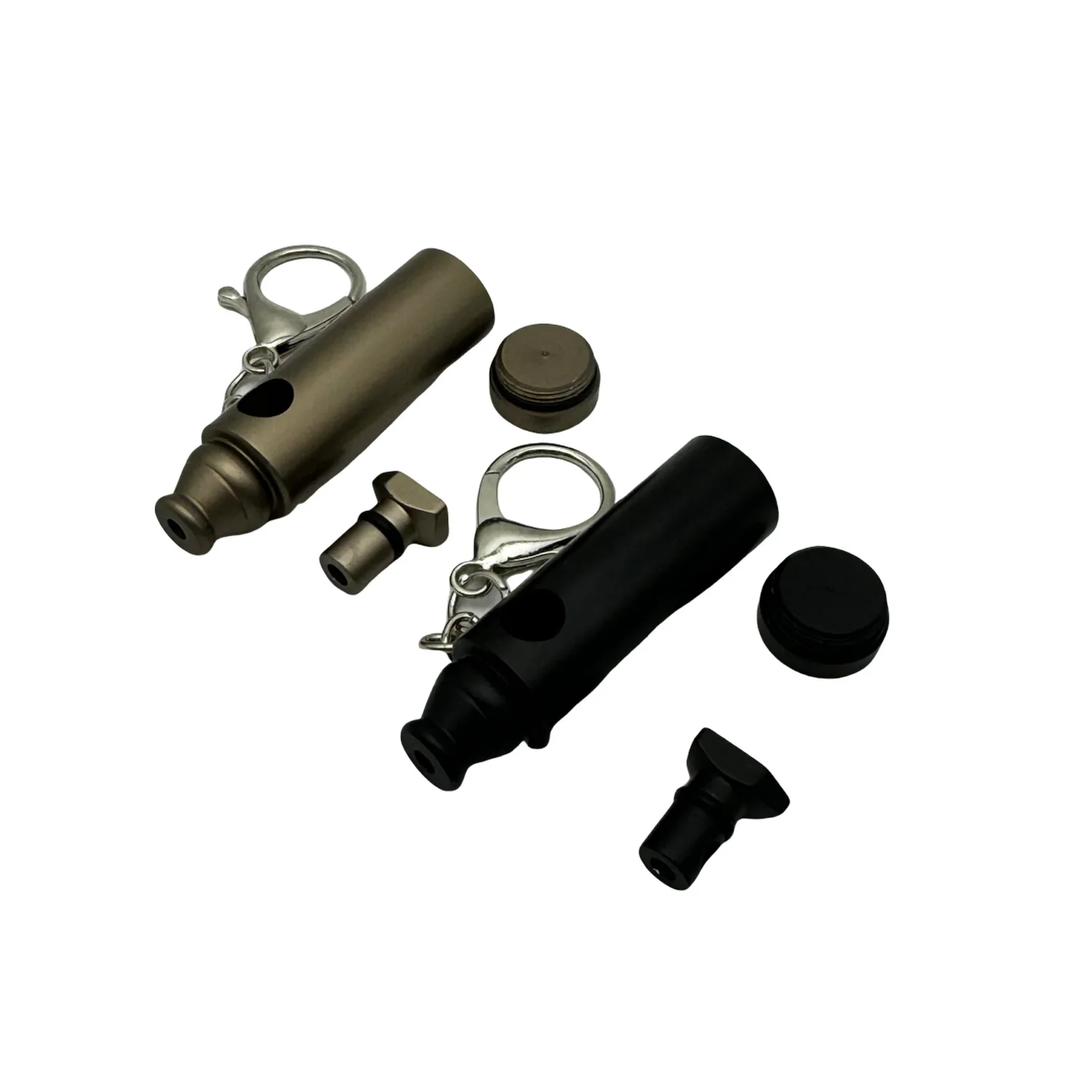 1Pcs Metal Bullet Dispenser Aluminum Alloy Portable Leak-Proof Storage Bottle for Powder Tank Accessories view 5