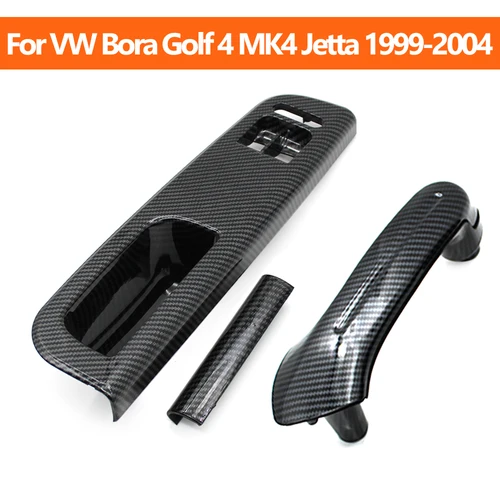Imagen 1 del producto Reemplazo de manija de agarre de puerta de Panel de cubierta de interruptor de ventana de coche LHD para Volkswagen VW Bora Golf 4 MK4 Jetta 1999-2004