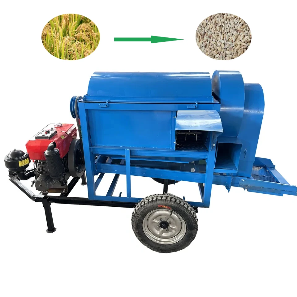 Multifunction Corn Shelling Machine Sorghum Millet Castor Soybean Sheller Big Capacity Easy Using Soya Bean Thresher Machine