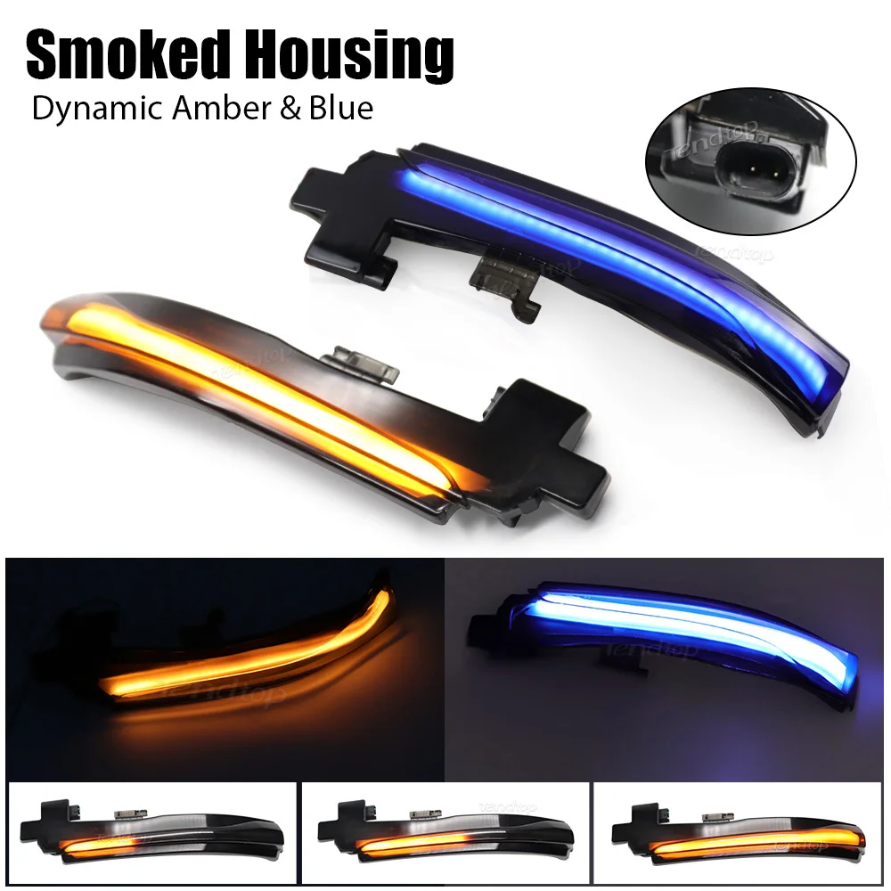 

Dynamic LED Turn Signal Light For Volvo V40 CC II V60 S60 2011-2018 S80 V70 III Side Marker Mirror Sequential Blinker Indicator