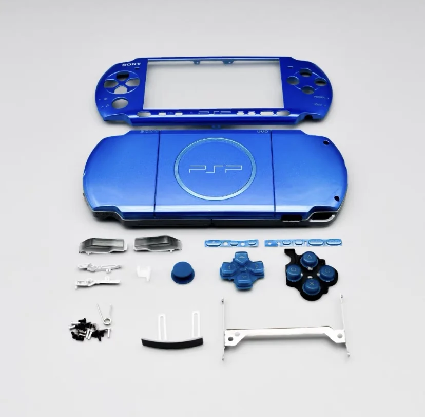 Multi Colors Full Set Housing Case for PSP3000 PSP 3000 Complete Shell High Quality Case Replacement with Buttons Kit Shell