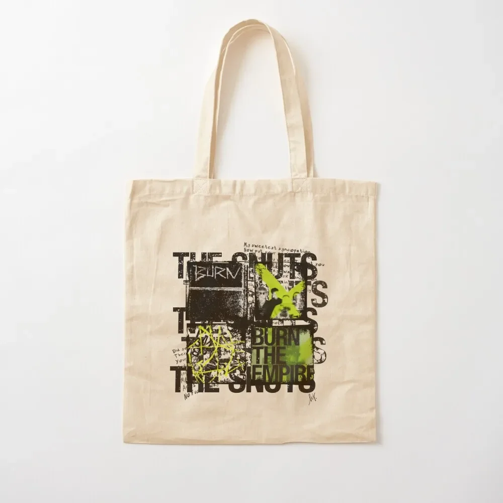 

The Snuts - Burn The Empire Tote Bag Eco bag tote bag women