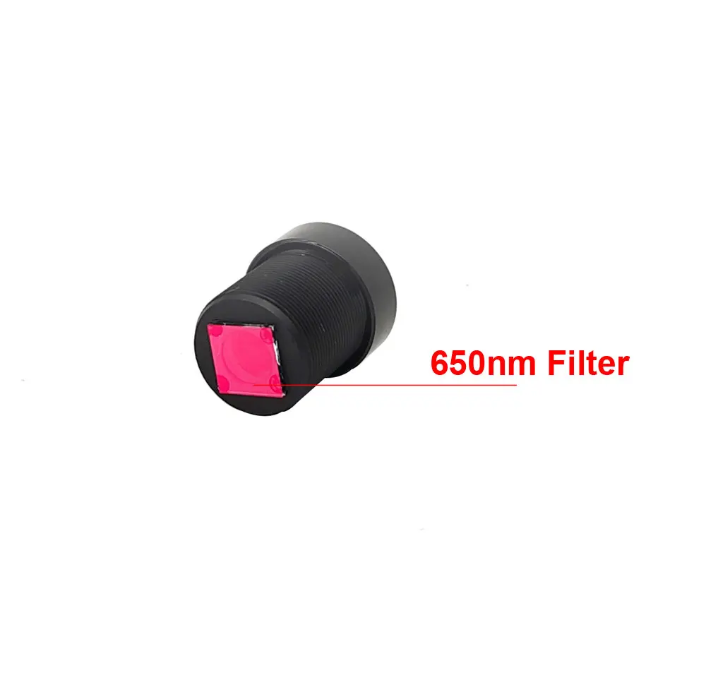 3.0MP 3.6mm Metal HD CCTV Lens M12 Mount 650nm Filter for AHD CVBS IP Security Cameras