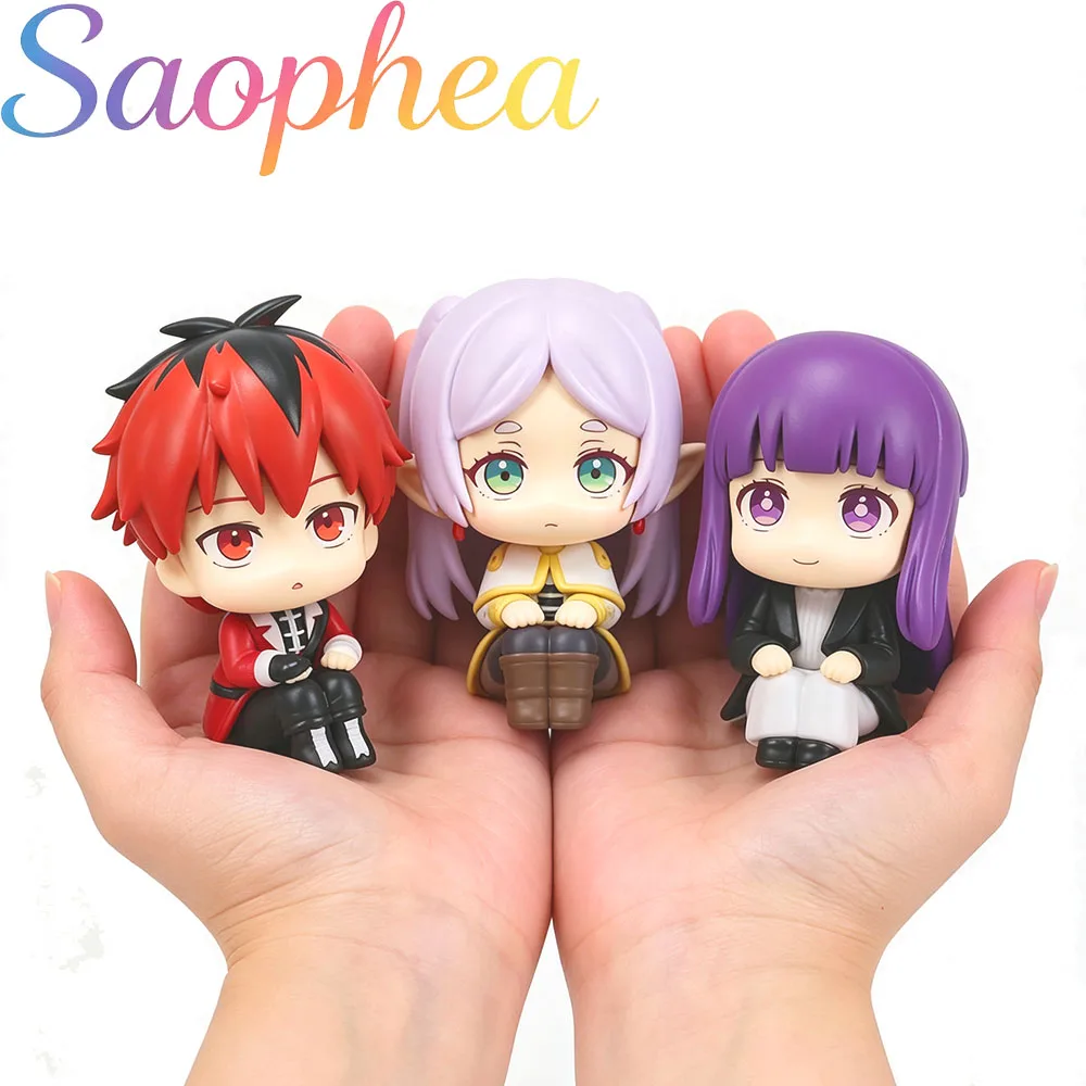 Saophea Frieren Fern Stark Sitting Ver. Ecchi Figure, Sexy Anime Girl Figurine,Waifu Action Figure Collectible Statue