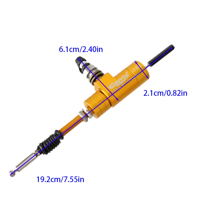 NEW Universal piston Motorcycle hydraulic hand clutch master cylinder rod system performance efficient transfer pump