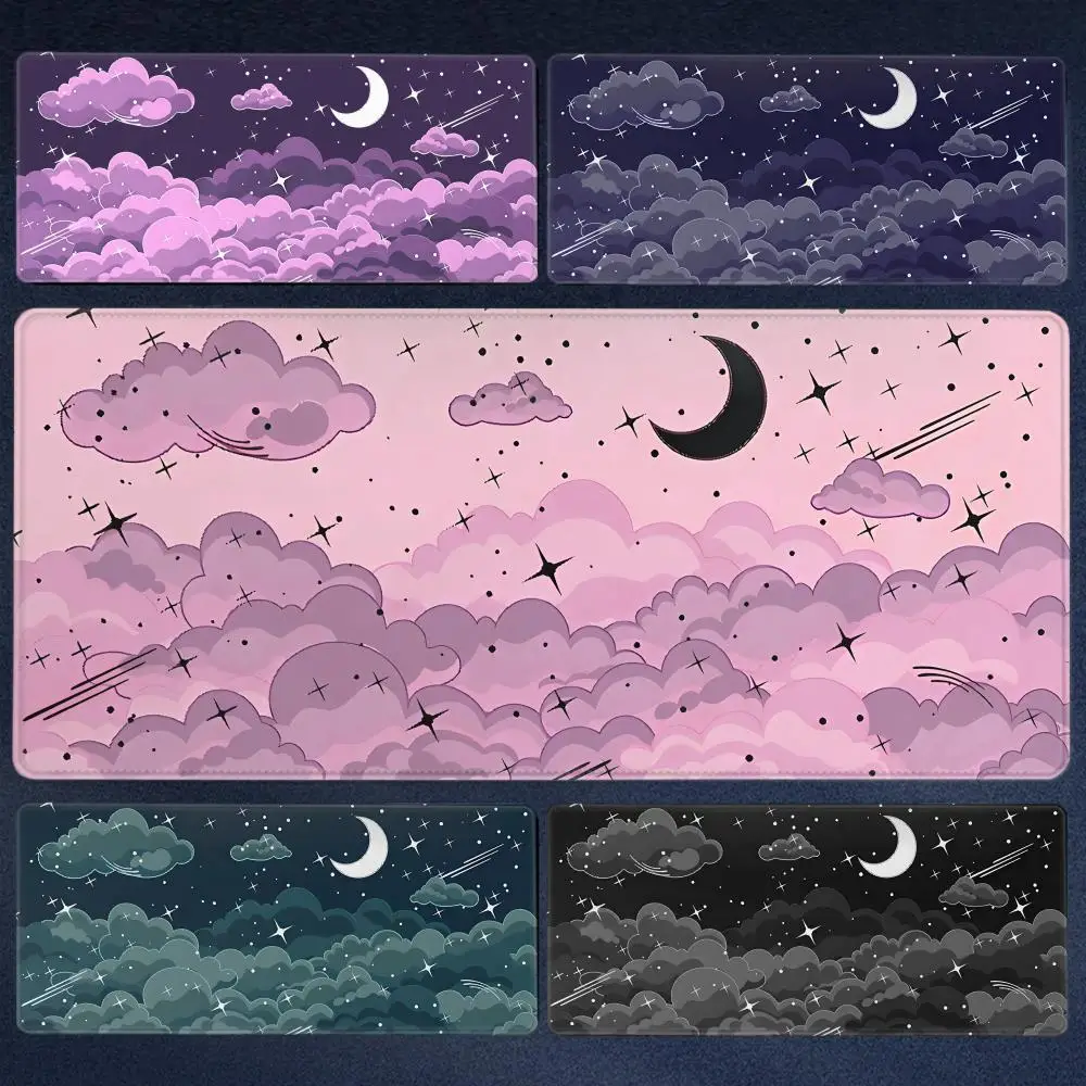 

Skyscape Setup Gaming Accessories Large Mouse Pad Gamer Mousepad Anime Support Laptop Desktops Office Accessory Desk Mat Cabinet