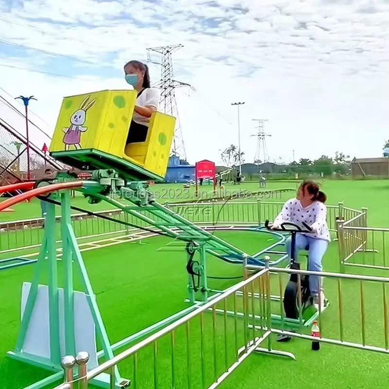 INew Design Attractions Unpowered Roller Coaster Rides Cheapest Family Roller Coaster for Sale