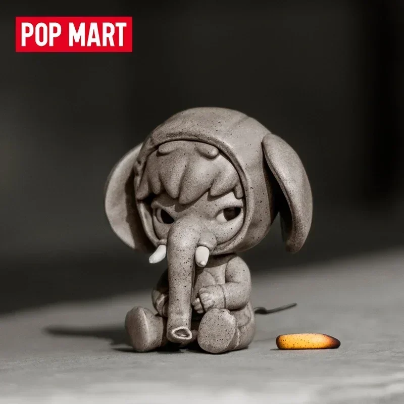 

Popmart Hirono Elephant in The Room Elevator Kawaii Action Anime Mystery Figure Toys and Hobbies Cute Collection Models kid Gift