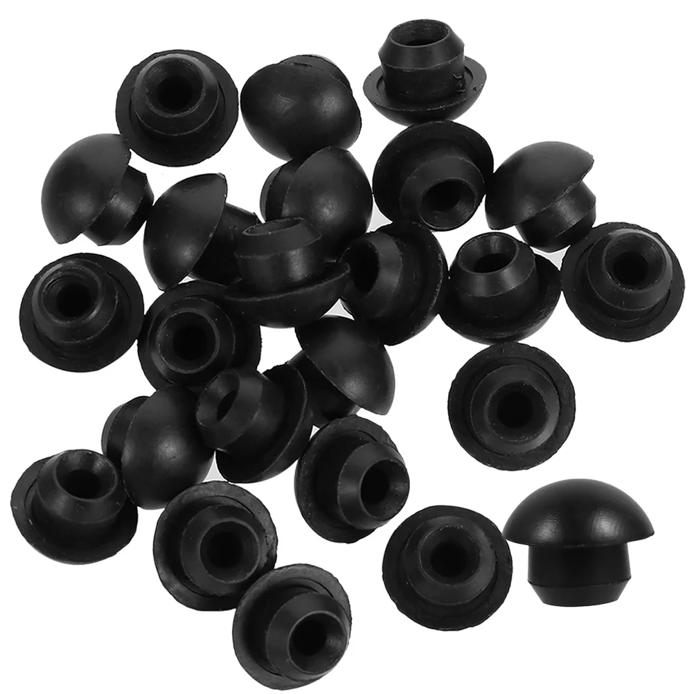 

30pcs Jack Oil Filler Oil Reservoir Rubber Filler Horizontal Hydraulic Rubber Plug Floor Bottle Jack Plug Wear Resistant