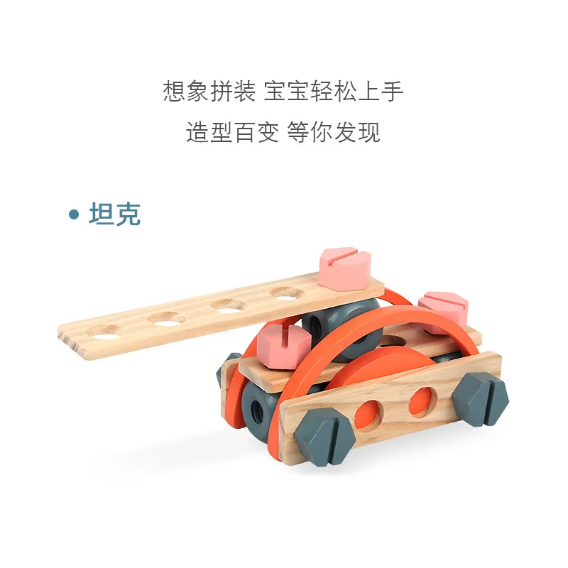 مجموعة أدوات إصلاح الأطفال الخشبية، مجموعة ألعاب مكتب إصلاح الصبي، لعبة خشبية لبرغي الطفل