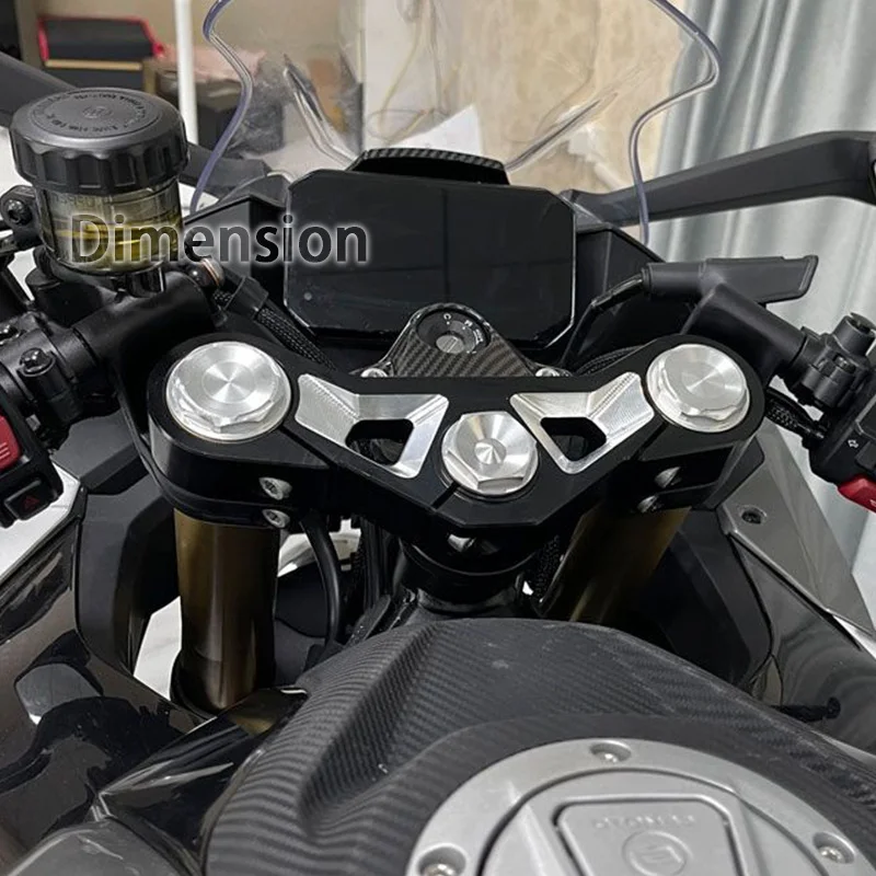 مكونات لوحة التوصيل العلوية من summa ، لوحة تثبيت الأعمدة ، ملحقات الدراجات النارية ، مناسبة لـ CFMOTO 450SR