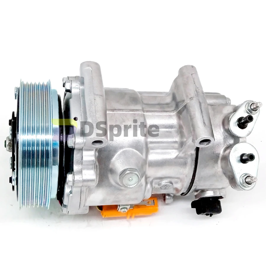 Klimakompressor Peugeot 207 307 408 Citroen C2 Tch 9678656080   6453ZY 6453ZX 9678038980 9819711680   Für Peugeot