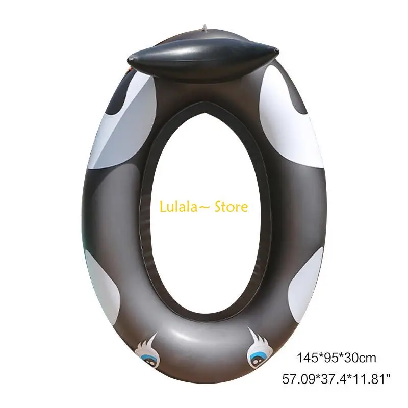 Y4QA Aufblasbarer Pool, schwimmende Wal-Hängematte, Spielzeug für Schwimmbad/Reisezubehör
