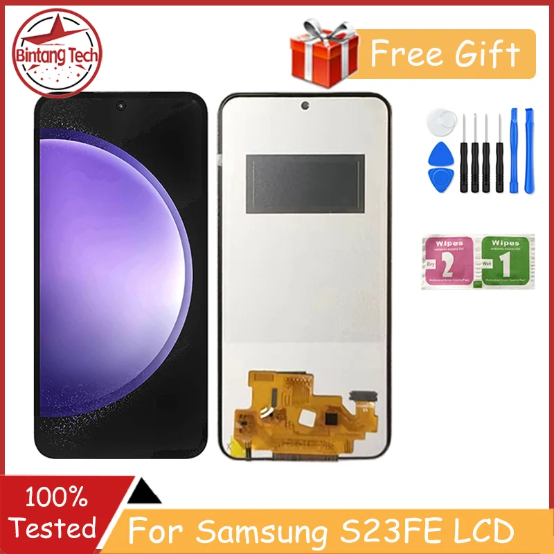 Incell For Samsung S23 FE LCD For S23FE S711B S7110 S711U Display Touch Screen Assembly For Samsung S23FE S711 LCD