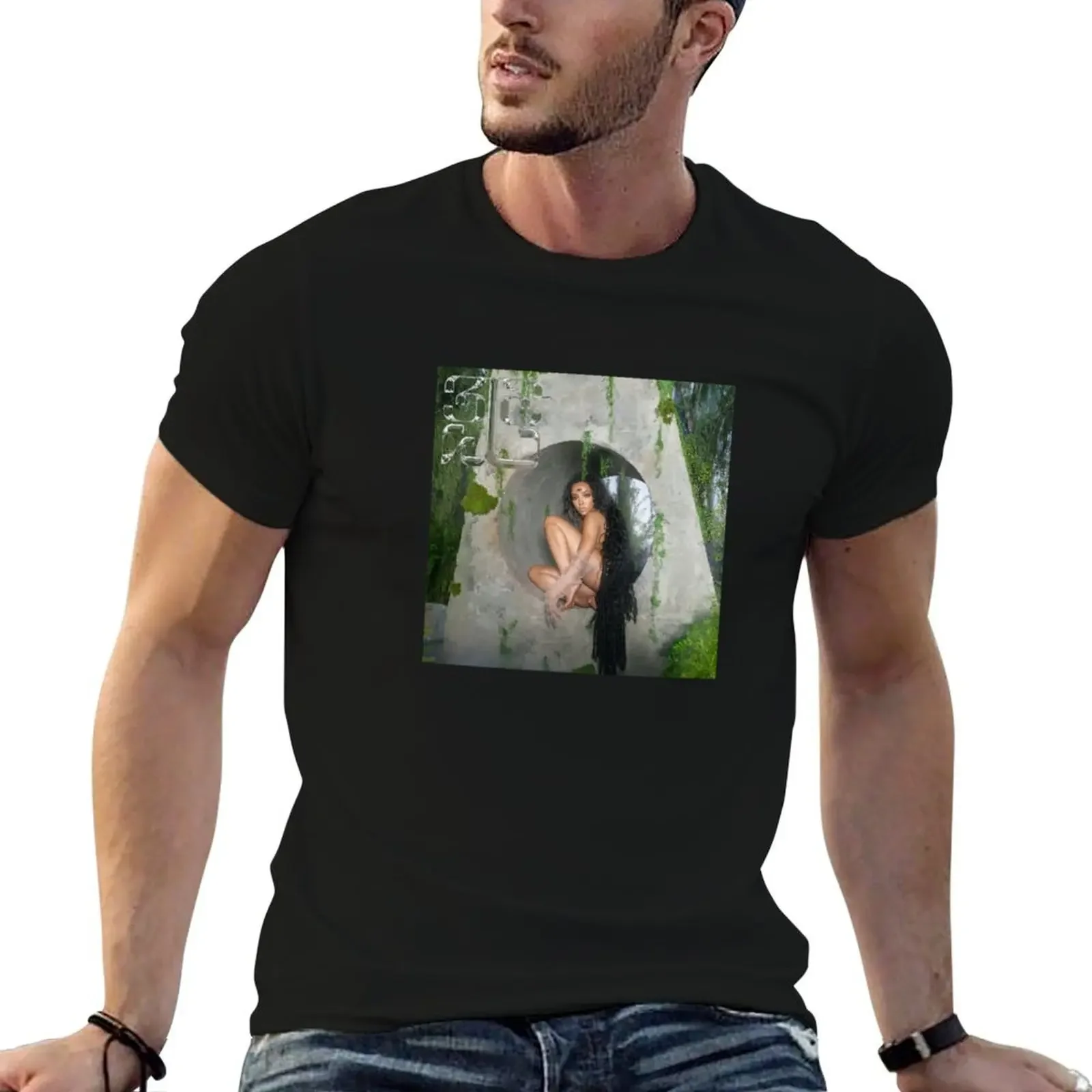 Tinashe - 333 Album Cover T-Shirt for a boy baggy shirts blanks man clothes mens shirts graphic tee