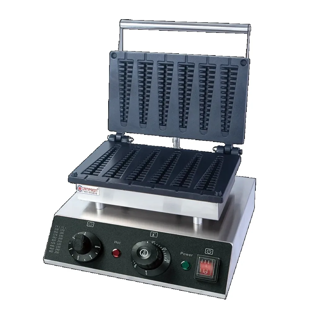 Commercial Leisure Equipment Snack Equipment Donut Sandwich Machine Electric Lolly Waffle Machine  Campbon ZH-118