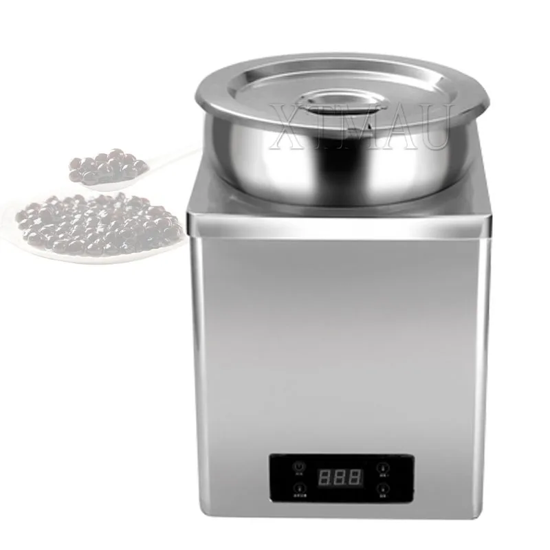 Pearl Warmer Tapioca Machine Boba Insulation Pot 7L For Milk Tea Shop Stainless Steel Food Warmer Pearl Cooker