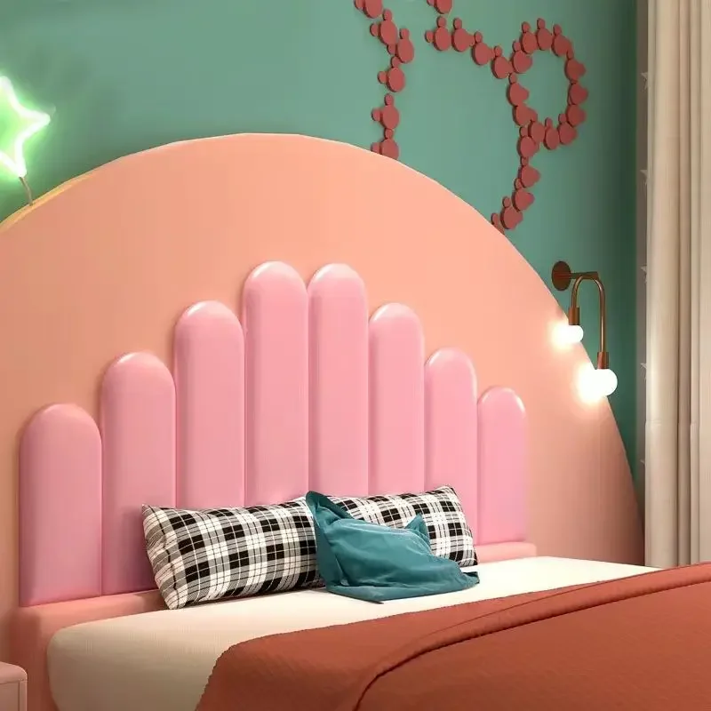Nordic Baby Anti-collision Wall Fence Sofa Around Tatami Bed Head Against Back Cushion Modern Simple Wall Self-adhesive Pillow