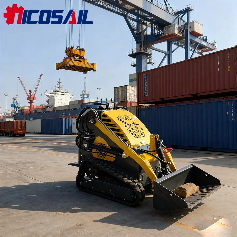

Hot selling universal slip steering quick connect 380E mini slip loader the best slip steering small loader