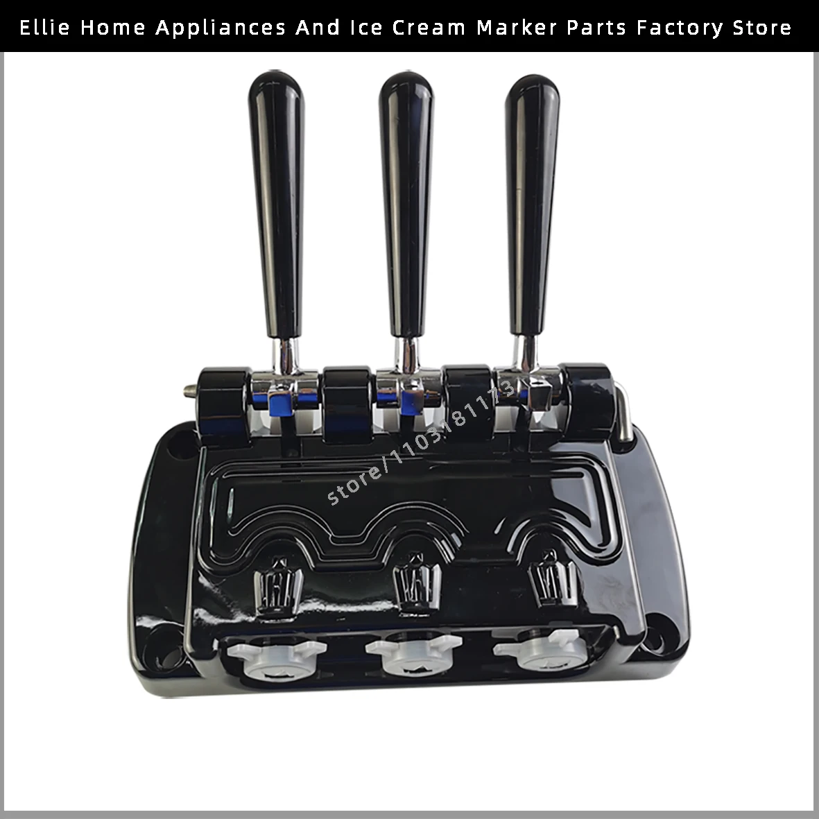 Full Set Of Front Panel Block Discharge Valve Door Accessories For YKF VEVOR Commercial Soft Serve Ice Cream Machines