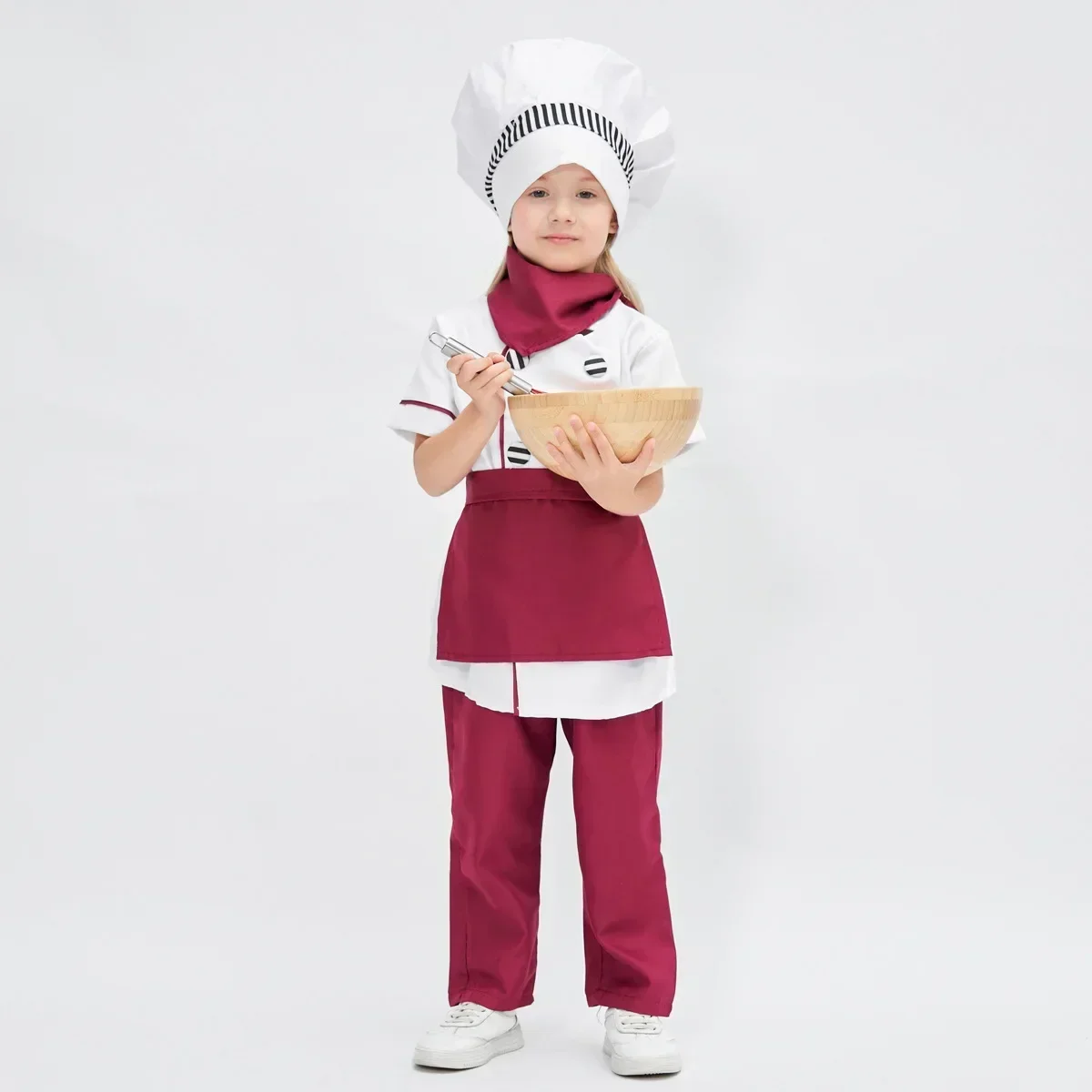 

New Children's Cosplay Dessert Baker Sets Men's And Women's Western Food Chef's Working Clothes