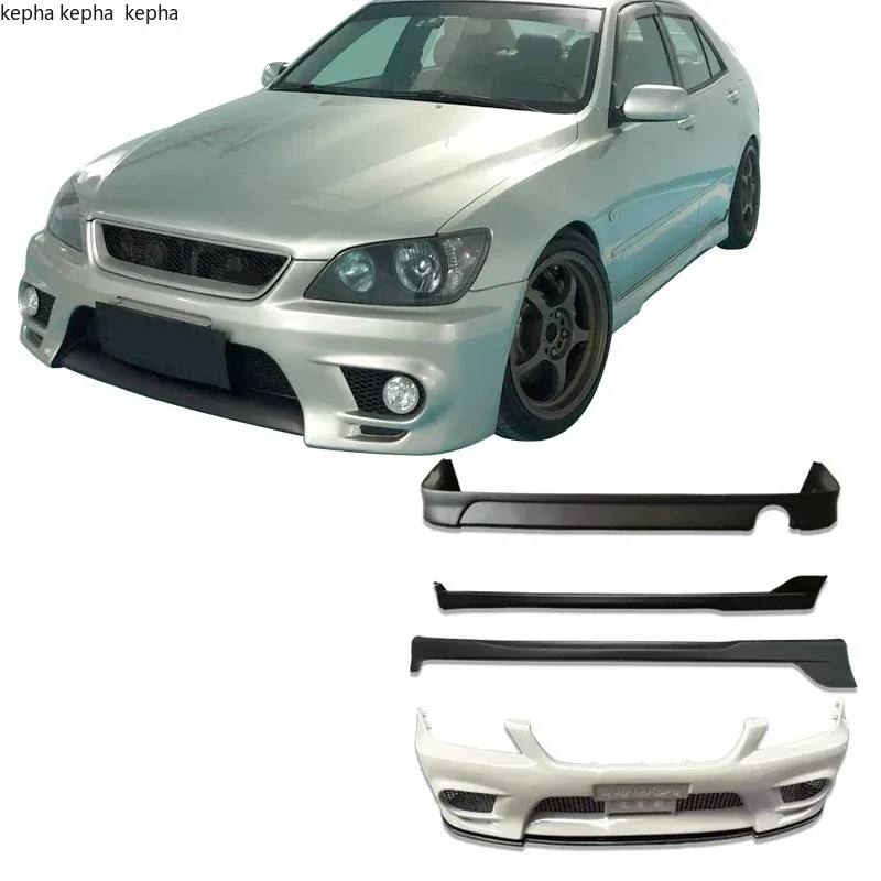 Deposit,pls inquire before order,Car Body Kit for Altezza 1998-2005, Modified TRD Front Bumper, Side Skirt, Rear Lip