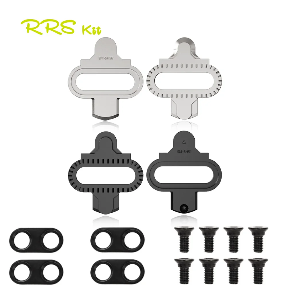 AliExpress rrskit Rrskit Mountain Bicycle Pedal Cleats SH51 SH56 For Shimano SPD Series Self-locking MTB Bicycle Pedals Original Cleats Parts