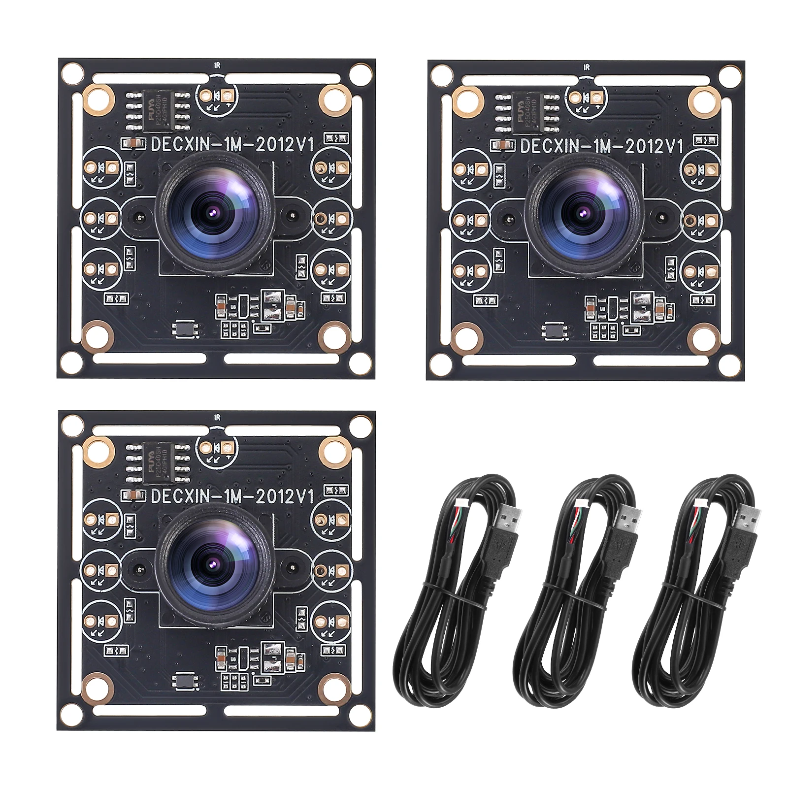 OV9732 Camera Module 100 Graden voor Auto Darts Camerasysteem 3 Stuks 1280 x 720 30fps Gezichtsdetectie Beeldopname 2M Kabel