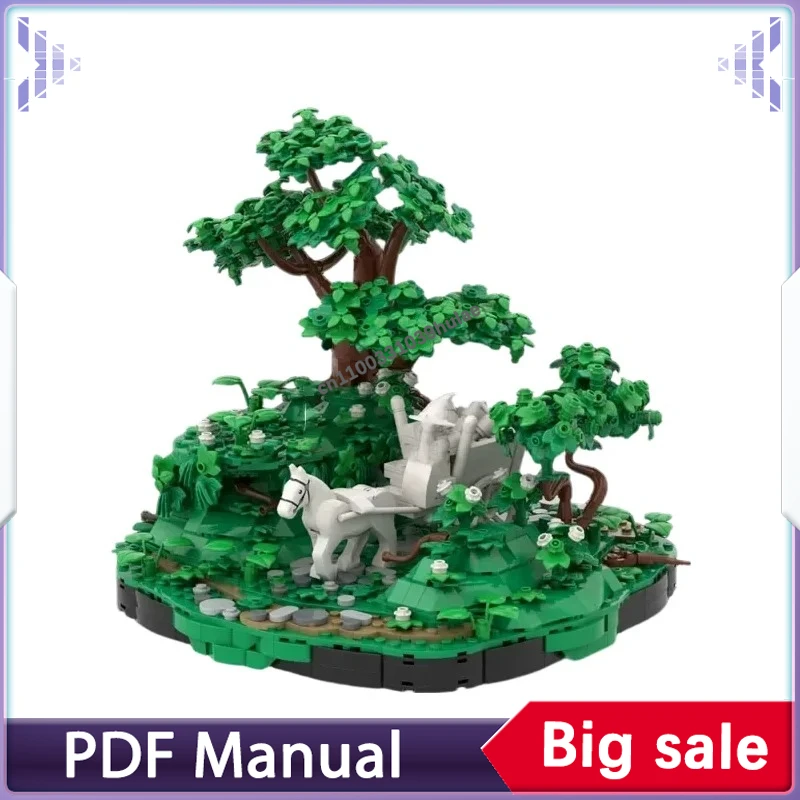 Rivendell Expansion MOC-bouwstenen voor set 10316 Elven Scene Assembly Bricks Kit Collection Gift