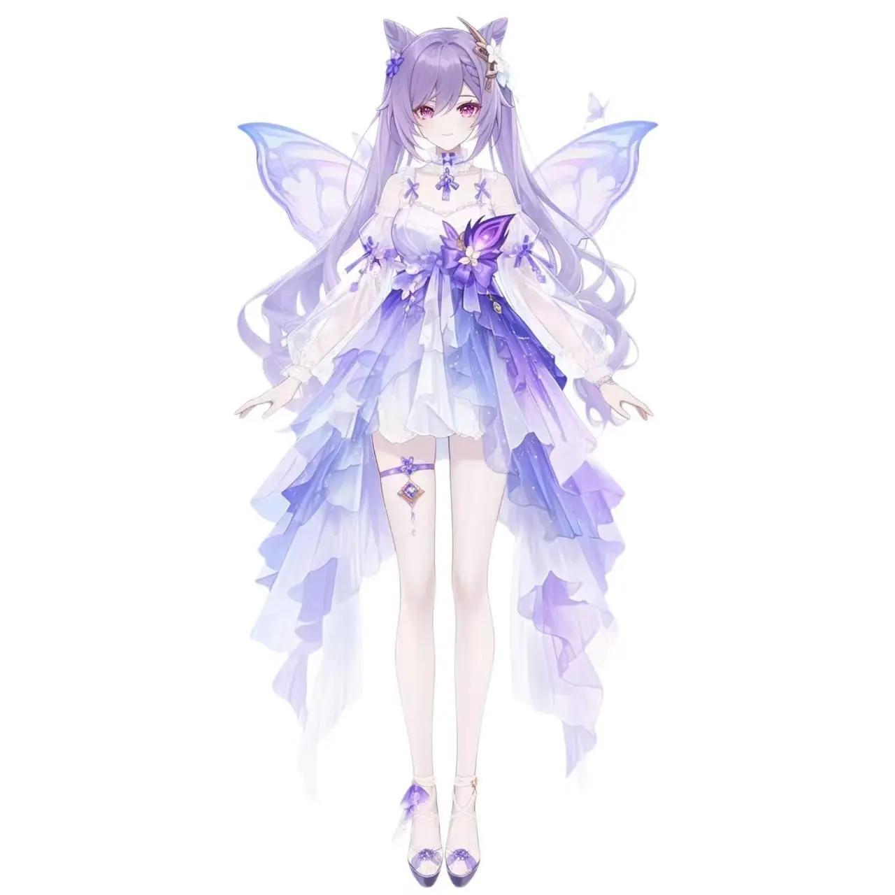 تمثال جينشين إمباكت كيكينج 520 لمستحضرات التجميل الطرفية اللطيفة مقاس 10 سم