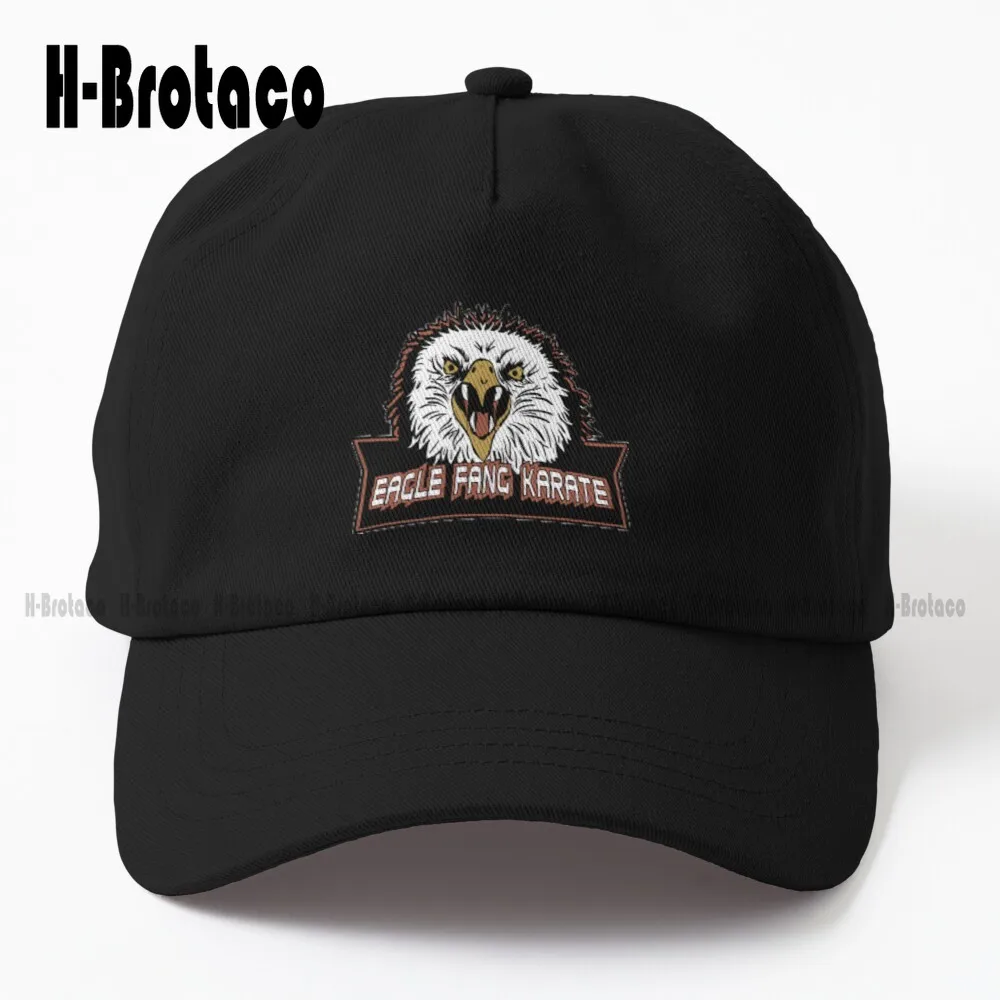 Eagle Fang Karate Karate Kid Cobra Kai Dad Hat Birthday Party Hats Comfortable Best Girls Sports Adjustable Custom Gift Sun Hats